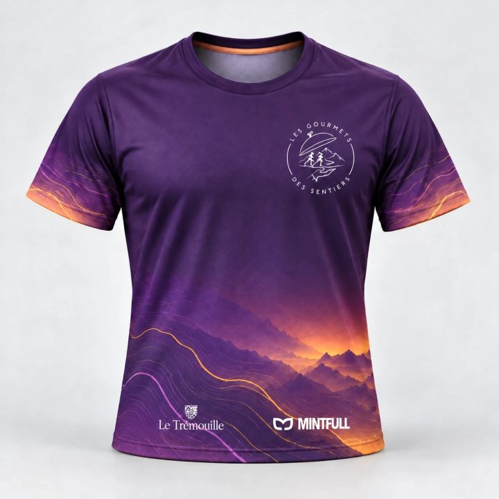 Le maillot du club, vu de face